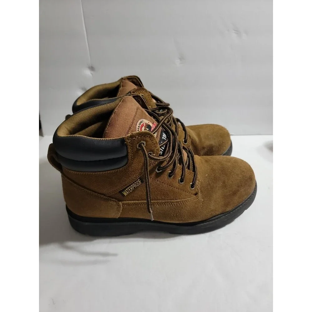 BRAHMA Men's Steel Toe Waterproof Leather Work Boots ASTM F2413-11 SIZE 11